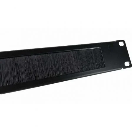 Phasak Panel Guía de Cables con Cepillo 1U Negro PA 1901